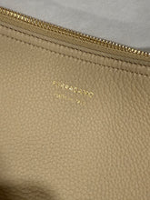 Load image into Gallery viewer, Salvatore Ferragamo Beige Gancini Buckle Crossbody Bag
