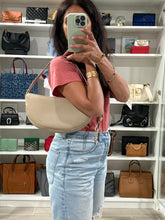 Load image into Gallery viewer, Salvatore Ferragamo Beige Gancini Buckle Crossbody Bag
