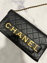 Load image into Gallery viewer, Chanel Enchained Black Clutch Crossbody Bag
