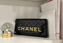 Load image into Gallery viewer, Chanel Enchained Black Clutch Crossbody Bag

