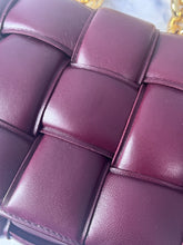 Load image into Gallery viewer, Bottega Veneta Padded Small Cassette Bag Bordeaux
