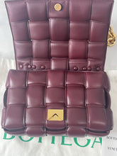 Load image into Gallery viewer, Bottega Veneta Padded Small Cassette Bag Bordeaux
