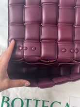 Load image into Gallery viewer, Bottega Veneta Padded Small Cassette Bag Bordeaux
