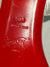 Load image into Gallery viewer, Christian Louboutin Silver Flat Sandal
