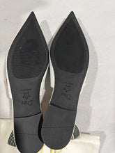 Load image into Gallery viewer, Dior White Perforated Slingback
