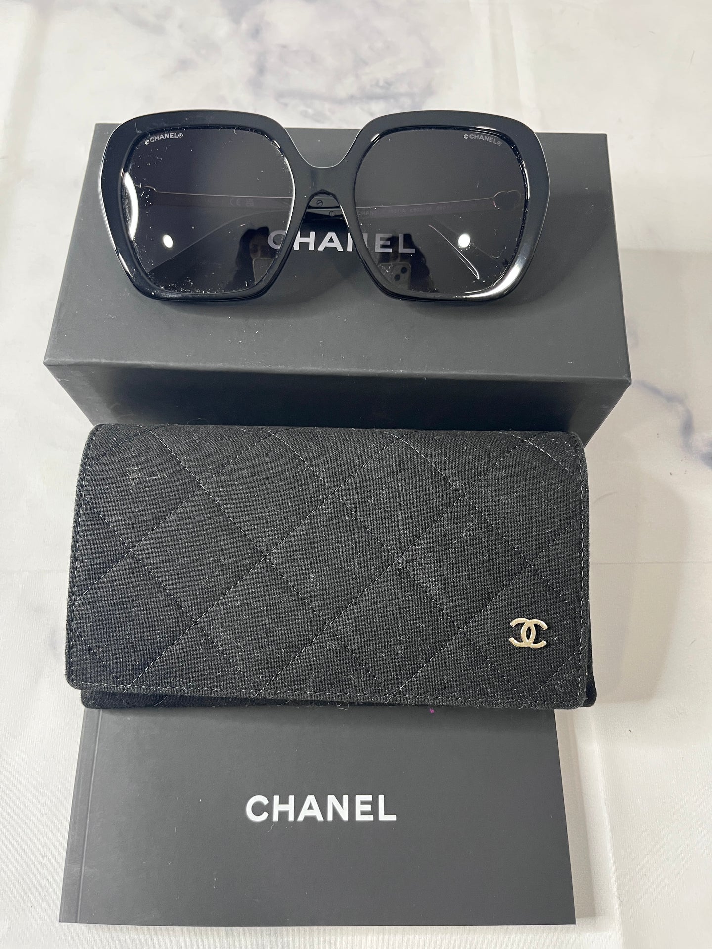 Chanel Butterfly Heart Sunglasses