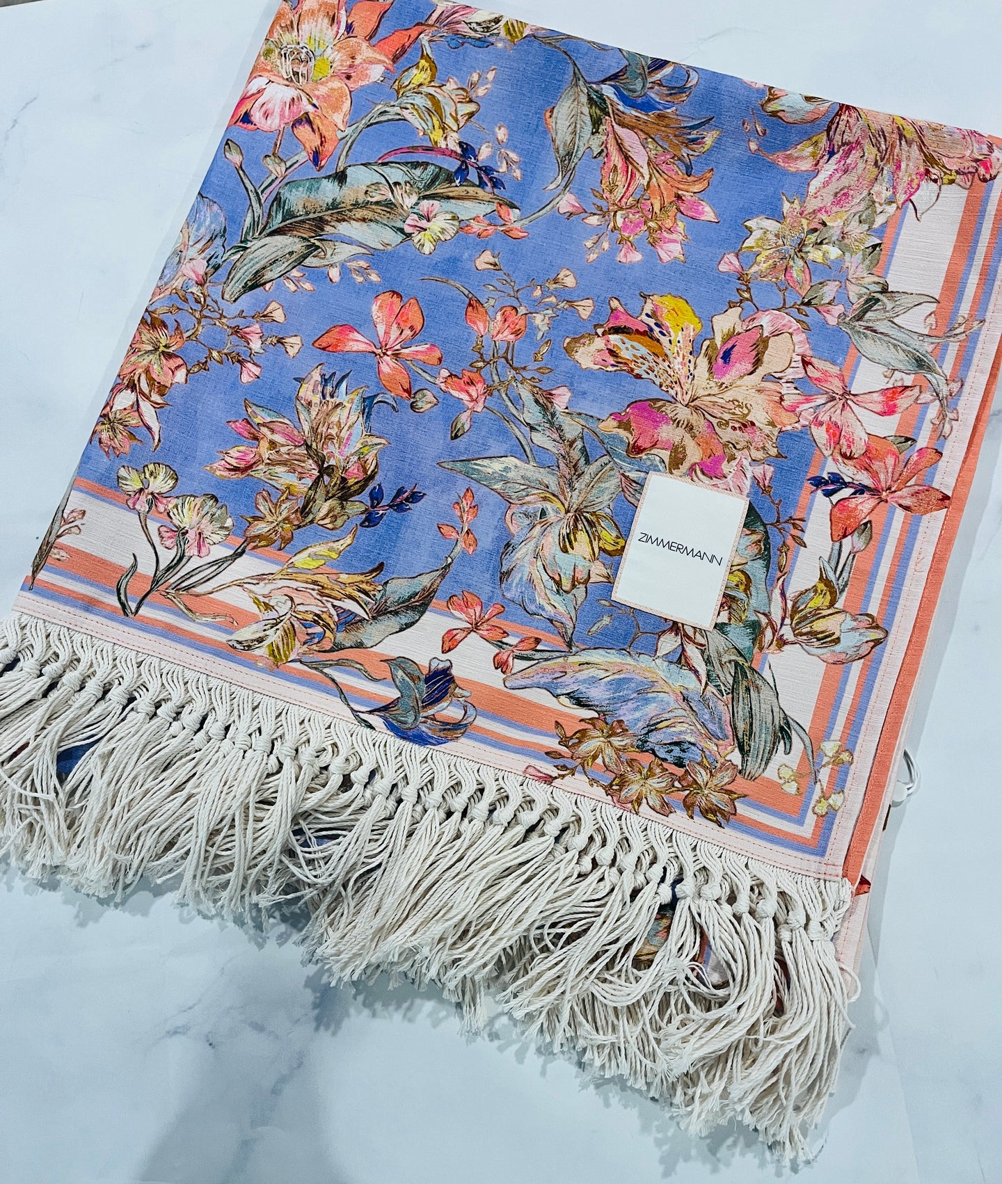 Zimmermann Floral Beach Towel