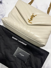 Load image into Gallery viewer, Saint Laurent YSL Medium Lou Lou Ivory Bag
