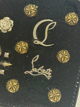 Load image into Gallery viewer, Christian Louboutin Black Loubinthesky Key Pouch
