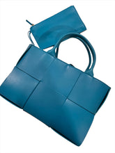 Load image into Gallery viewer, Bottega Veneta Leather Pool Arco Tote with Pouch
