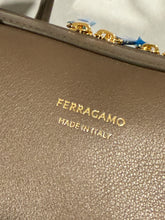 Load image into Gallery viewer, Salvatore Ferragamo Clay Crossbody Top Handle Bag
