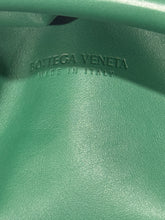 Load image into Gallery viewer, Bottega Veneta Green Oversized Clutch Pouch
