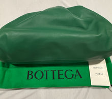 Load image into Gallery viewer, Bottega Veneta Green Oversized Clutch Pouch
