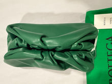 Load image into Gallery viewer, Bottega Veneta Green Oversized Clutch Pouch
