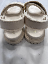 Load image into Gallery viewer, Dior Ivory Canvas Gold Dad Sandals
