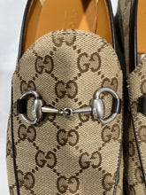 Load image into Gallery viewer, Gucci GG Logo Horsebit Loafers 8.5UK/9.5 US
