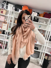 Load image into Gallery viewer, Dior Rose Pink Cashmere Wrap
