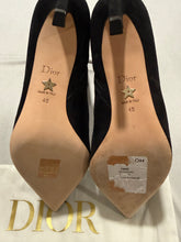 Load image into Gallery viewer, Dior Black Suede Zippy Booties
