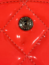 Load image into Gallery viewer, Chanel Coral Patent Leather Jumbo Double Classic Flap Shoulder Bag
