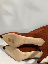 Load image into Gallery viewer, Jimmy Choo Cognac Suede Leather Knee High Boots
