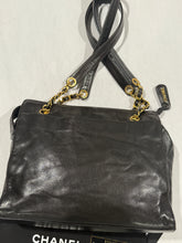 Load image into Gallery viewer, Chanel 2023 Black Vintage CC Tote
