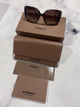 Load image into Gallery viewer, Burberry Brown Plaid Sunglasses
