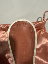 Load image into Gallery viewer, Amina Muaddi White Leather Sandals
