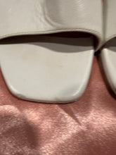 Load image into Gallery viewer, Amina Muaddi White Leather Sandals
