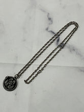 Load image into Gallery viewer, Gucci Sterling Silver Gardensnake Pendant Necklace
