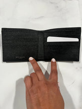 Load image into Gallery viewer, Saint Laurent Black on Black Bifold Wallet
