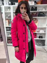 Load image into Gallery viewer, Canada Goose Hot Pink Parka Coat Size 14/16 Youth
