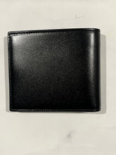 Load image into Gallery viewer, Saint Laurent Black Leather Silver Hardware Bifold Wallet
