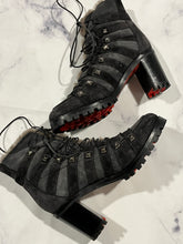 Load image into Gallery viewer, Christian Louboutin Grey Shearling Boots
