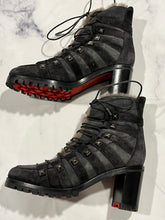Load image into Gallery viewer, Christian Louboutin Grey Shearling Boots
