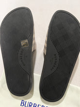 Load image into Gallery viewer, Burberry Furley Check Rubber Slides

