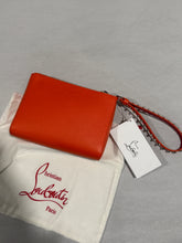 Load image into Gallery viewer, Christian Louboutin Orange Wristlet
