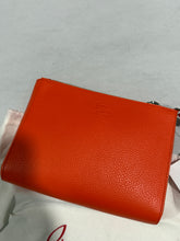 Load image into Gallery viewer, Christian Louboutin Orange Wristlet
