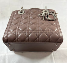 Load image into Gallery viewer, Dior Taupe Lambskin Medium Lady Dior Bag
