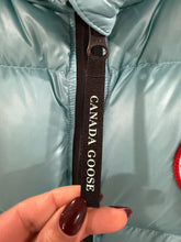 Load image into Gallery viewer, Canada Goose Turquoise Down Puffer Vest

