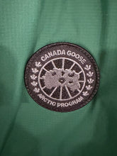 Load image into Gallery viewer, Canada Goose Green  Down Puffer Vest
