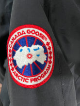 Load image into Gallery viewer, Canada Goose Navy Fur Trim Hood Parka Size Small
