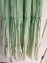 Load image into Gallery viewer, Elie Tahari Cotton Green Ombre Dress Size 2
