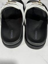 Load image into Gallery viewer, Hermes Empire White Sandals

