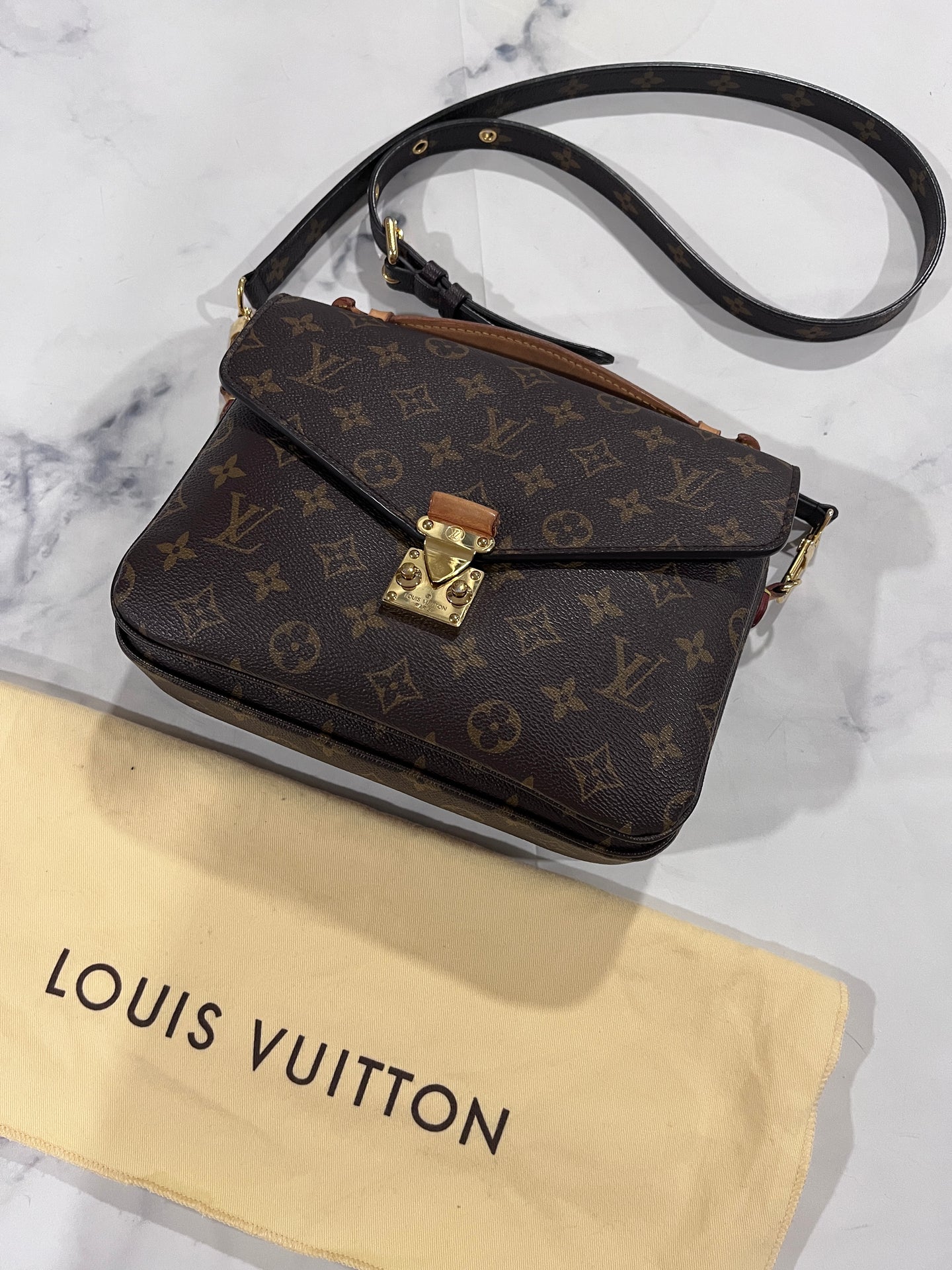 Louis Vuitton Monogram Pouchette Metis