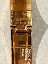 Load image into Gallery viewer, Hermes Hinged Craie Bracelet
