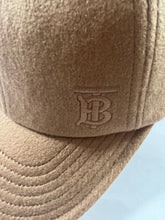 Load image into Gallery viewer, Burberry Beige Cashmere Baseball Hat

