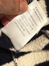 Load image into Gallery viewer, Christian Dior Striped Navy White Double Breasted  Blazer
