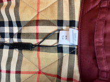 Load image into Gallery viewer, Burberry Deep Claret Quilted Short Jacket
