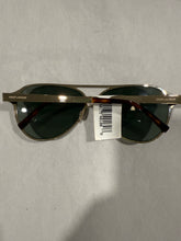 Load image into Gallery viewer, Saint Laurent YSL Gold tone Aviator Sunglasses

