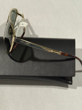 Load image into Gallery viewer, Saint Laurent YSL Gold tone Aviator Sunglasses
